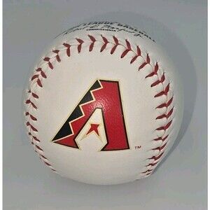 Rawlings | MLB Team Logo Baseball | Arizona Diamondbacks | Official | White